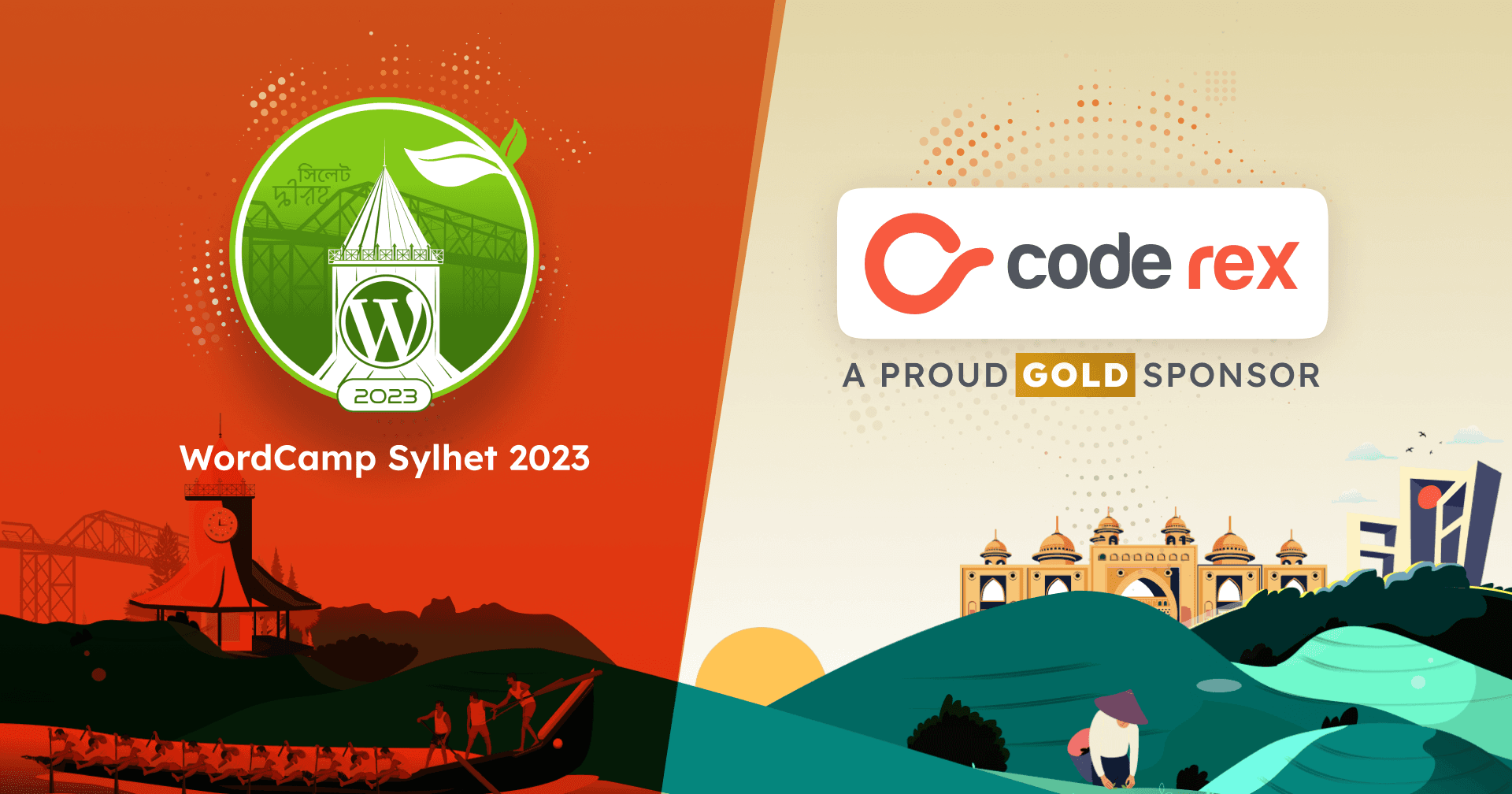 WordCamp Sylhet 2023 – Code Rex Is A Gold Sponsor